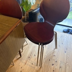 アメリカ製 アンティーク ダイニングテーブル椅子セットの画像