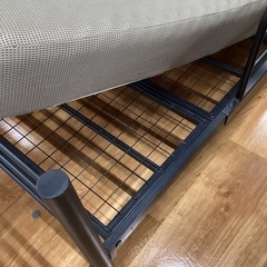 パイプシングルベッド【町田市再生家具】250483の画像