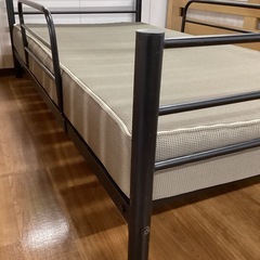 パイプシングルベッド【町田市再生家具】250483の画像
