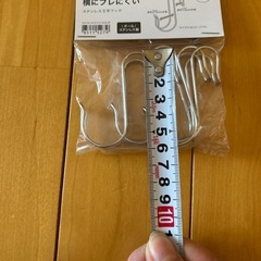 ステンレスS字フックの画像