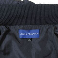 URBAN RESEARCH アーバンリサーチ スタジャン風フードジャケット サイズ38（M相当）ブラックの画像