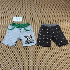 90【FRAT CHAPS】半ズボン、【西松屋】半ズボン　2点セット