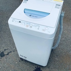 ✅SHARP電気洗濯乾燥機✅ ✅ES-TG55L-A✅