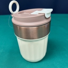 断熱　真空　ステンレス　カップ　蓋付き