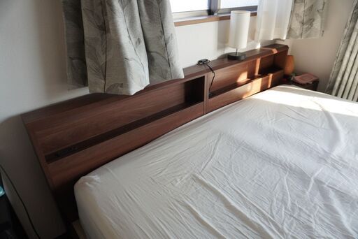 キングサイズベッドフレーム ２個 - FranceBed frame x 2