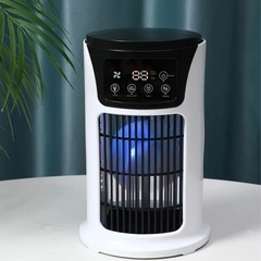 【新品未使用】低騒音　卓上　ポータブルエアコン　冷風扇　扇風機　...