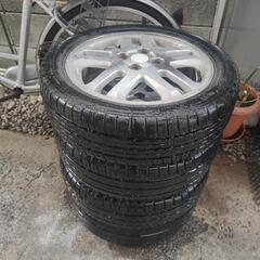 15インチタイヤ付ホイール4本セット 165/55R15/75H