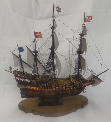 アンティーク　大型　帆船　模型　スパニッシュガレオン スパニッシュガレオン 帆船模型