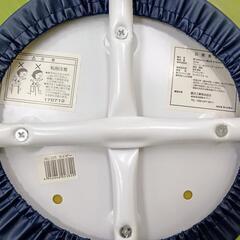 藤沢工業 AC-223 丸椅子 ネイビー 重ね スタッキング 収納 セット購入可 中古品の画像