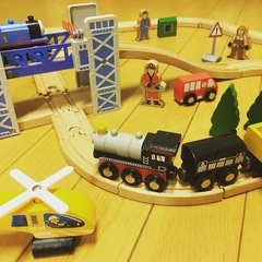 ブリオ レールセット 木製玩具 知育玩具 トーマス