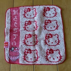 博多限定ハローキティ　タオルハンカチの画像