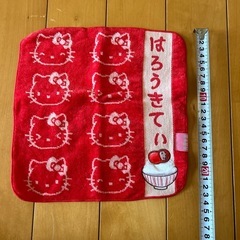 博多限定ハローキティ　タオルハンカチの画像