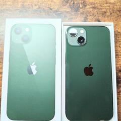 極美品 Apple iPhone 13 128G グリーン SI...