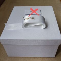 DIOR／靴箱・化粧箱／26x33x13cm／ディオール