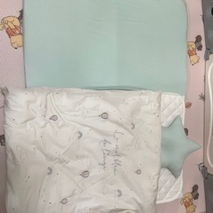 （値下げしました）ぜんぶ洗えるベビーミニ布団８点セット