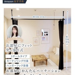 仕切りポールの画像