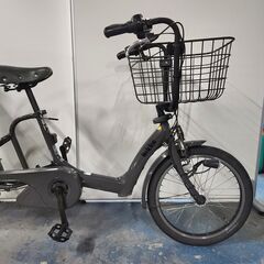 【5/29販売済KH】ブリヂストン 電動 アシスト自転車 20型 前後子供乗せ BRIDGESTONE bikke POLAR BP0D37 25E 北TO1の画像