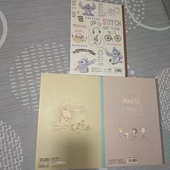 英語用ノート３冊セットの画像