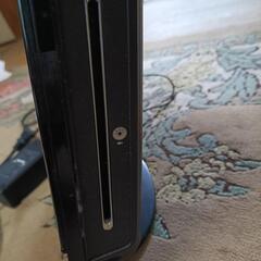 液晶テレビ DVD 再生機能内蔵　赤白黄色の端子付き　ブラウン管テレビの画像