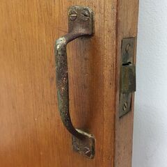 【レトロガラスのドア】（取りに来て頂ける方でお願いします）の画像