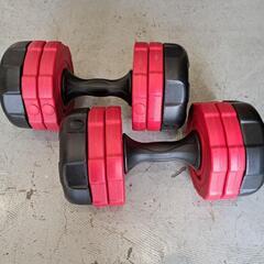 ダンベル 8.8kg×2 筋トレ用品 0522-024