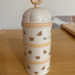 哺乳瓶 セット売り　プーさん除菌じょうず　ミルクストッカーの画像