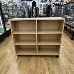 【ドリーム川西店御来店限定】組立式収納棚／クリーニング済み 【2...