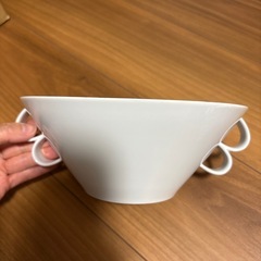 ボヘミアコバルト　サラダボウルの画像