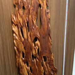 ★来店限定★　屋久杉　欄間飾り　一枚板　流木　天然木