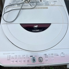 SHARP 洗濯機　6kg
