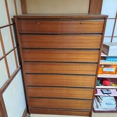 【家具整理】昭和レトロなタンスです