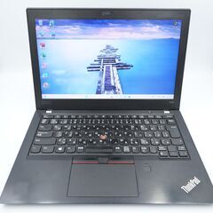 動作◎ 12.5 レノボ ノートPC Thinkpad X280 Core i5-8350U windows11 pro 8GB SSD512GB  カメラあり オフィス (B775)の画像