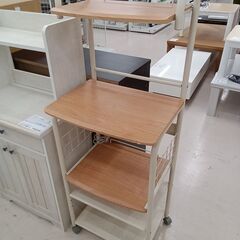 ★ジモティ割あり★  キッチンラック ベージュ W51.5×D4...