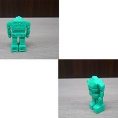 昭和レトロ バンダイ 六神合体ゴッドマーズ 3号 マジンウラヌス 未組立 ガチャ ミニプラ レア おまけ付(2号マジンスフィンクス）苫小牧西店の画像