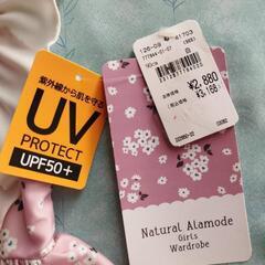 新品　サイズ90cm　女児ワンピース水着の画像