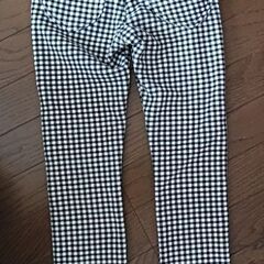 【超美品・未使用】ギンガムチェックパンツ 140cm 裏起毛 S♥Chocoの画像