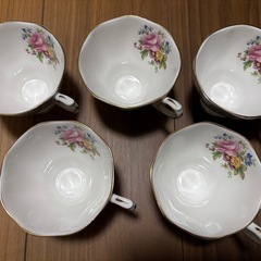 ロイヤルアルバート　カップ＆ソーサー5客　の画像