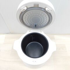 LOCABO ロカボ 糖質カット炊飯器 LOCABO ホワイト 糖質カット炊きは2合 通常炊きは5合 5合炊き炊飯器 炊飯ジャーの画像