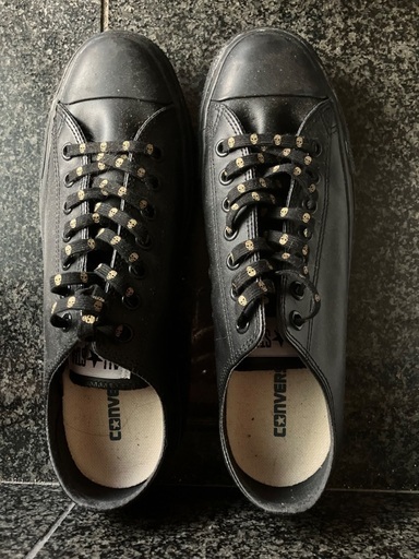 本革コンバースCHUCK TAYLOR セール中 黒29cm 本革コンバースCHUCK