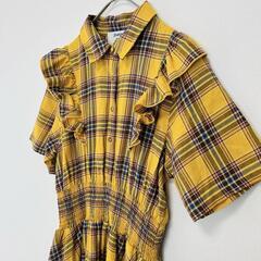 【Jouetie】ショルダーフリル ロングワンピースの画像