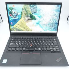 フルHD 動作◎ 14 レノボ ノートPC ThinkPad X1 carbon Core i5-8250U windows11 pro 8GB SSD256GB  カメラあり オフィス (B760)の画像