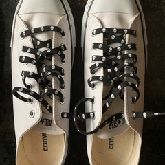本革コンバースCHUCK TAYLOR 白29cm