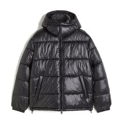 H&M オーバーサイズ パファージャケット　ダウンジャケット　メンズ服