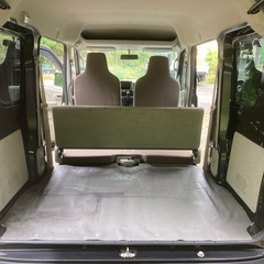 人気の黒！清掃済みのエブリィバン　DA17V 作業車　軽貨物　軽急便などにの画像