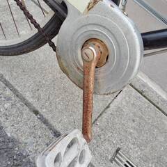 【中古】マルキン自転車　スクリーム　自転車　シティ軽快車　ブラック　変速なし　27型の画像