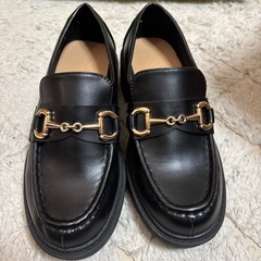 GU ローファー　黒の画像