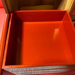 古物　重箱五組　明治時代の画像