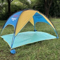 コールマン サンシェードST キャンプ 説明書付きの画像