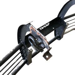 SR365 JAOS ランクル ランドクルーザー グリルガード バンパーガード メッキ 直接引取限定 石狩市の画像