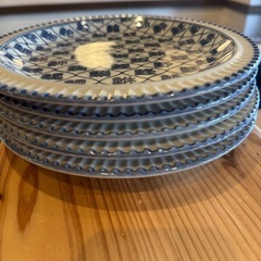 22cm 皿　食器　5枚セットの画像